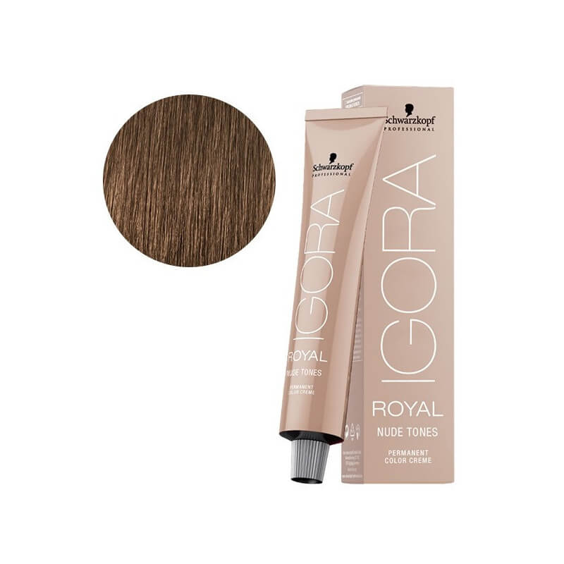 Igora Royal Nude Tones 8-46 loiro claro bege marrom 60 ML