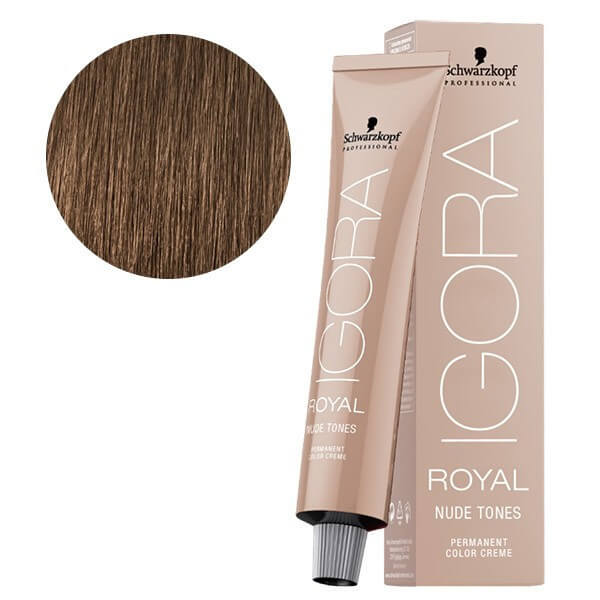 Igora Royal Nude Tones 8-46 licht beige bruin blond 60 ML Igora Royal Nude Tones 8-46 licht beige bruin blond 60 ML
