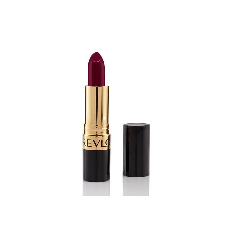 Pintalabios Super Lustrous Revlon 477 Black Cherry.