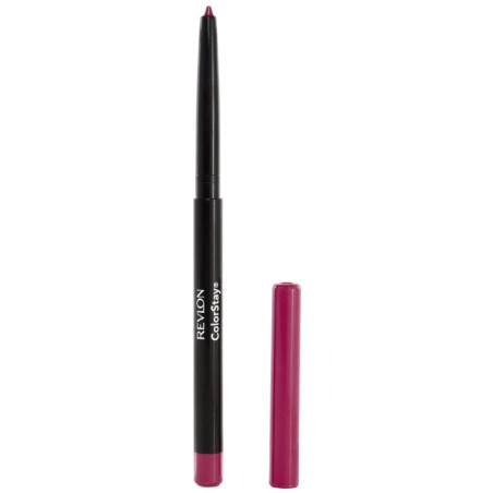 Lápiz labial ColorStay Revlon en tono rosa.