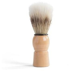 Brocha de afeitar 100% de cerda.