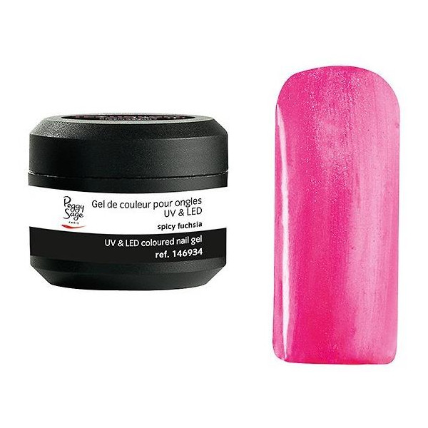 Gel UV & LED de neón Moda Peggy Sage fucsia picante Gel UV & LED de neón Moda Peggy Sage fucsia picante