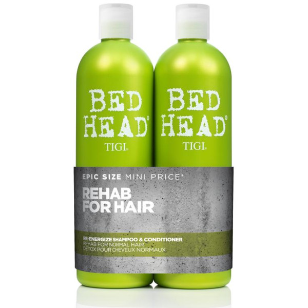 Tigi Bed Head Pack Ré-energize 2 x 750 ML Tigi Bed Head Pack Ré-energize 2 x 750 ML