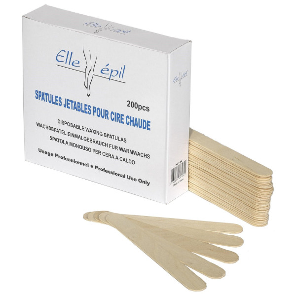 Box 200 Spatulas hot wax Ellepi Box 200 Spatulas hot wax Ellepi