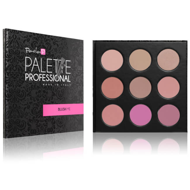 PaolaP Paleta de Coloretes Blush Me con 9 Colores