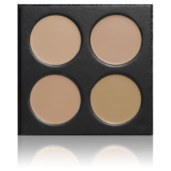 PaolaP Paleta de Maquillaje Base de Maquillaje Crema 4 Tonos