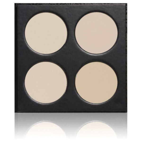 PaolaP Paleta de Pó Compacto com 4 Cores PaolaP Paleta de Pó Compacto com 4 Cores