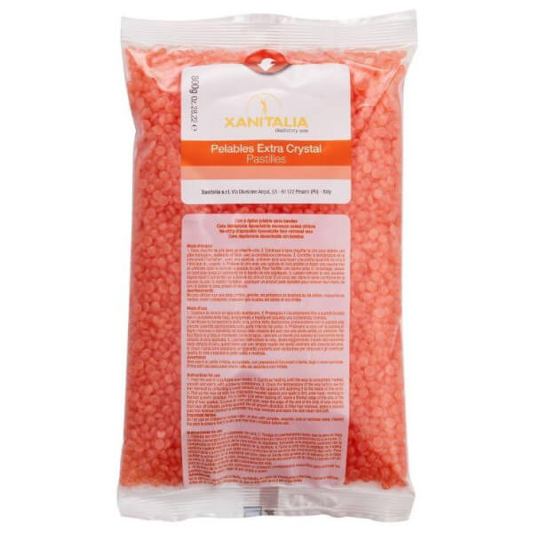 Cire Pelable Hypoallergénique Pastilles Orange Xanitalia 800g