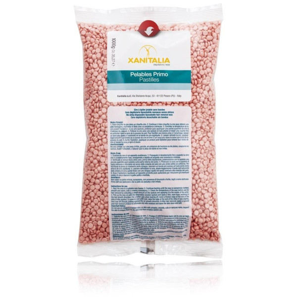 Cire Pelable Rose Pastilles Xanitalia 1kg Cire Pelable Rose Pastilles Xanitalia 1kg
