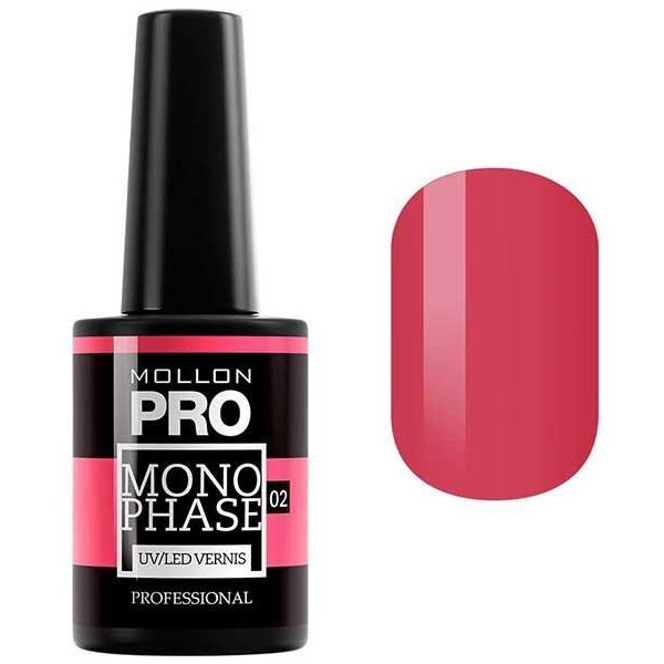Vernis Semi Permanent Monophase Mollon Pro 10ml Par Couleur