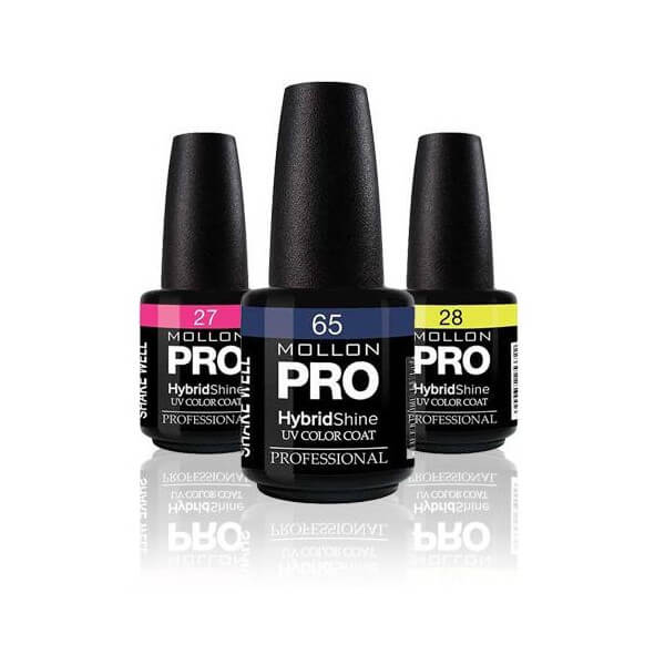 Vernis Semi-Permanent Hybrid Shine Mollon Pro (Per Kleur) Vernis Semi-Permanent Hybrid Shine Mollon Pro (Per Kleur)