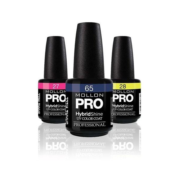 Barniz de brillo semi-permanente Hybrid Pro Mollon Barniz de brillo semi-permanente Hybrid Pro Mollon