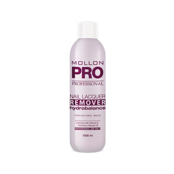 Moisturizing Remover Nail Lacquer Remover Hydrobalance Mollon Pro 1000ml Moisturizing Remover Nail Lacquer Remover Hydrobalance Mollon Pro 1000ml