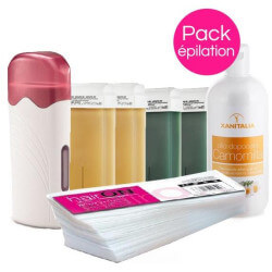 Pack Cire Xanitalia Miel/Chlorophylle Roll On