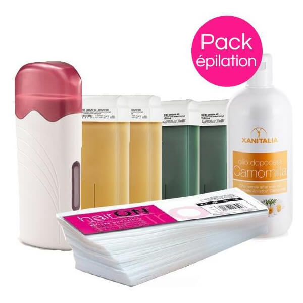 Pack Cire Xanitalia Miel/Chlorophylle Roll On