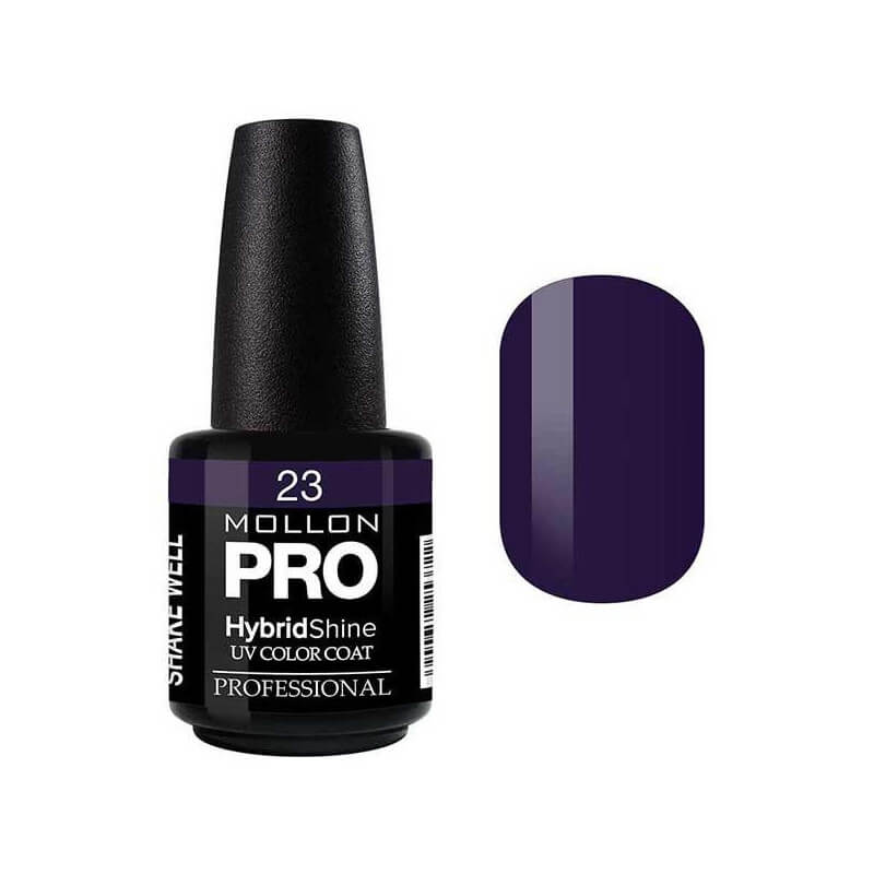 Vernis Semi-Permanent Hybrid Shine Mollon Pro Inky - 23