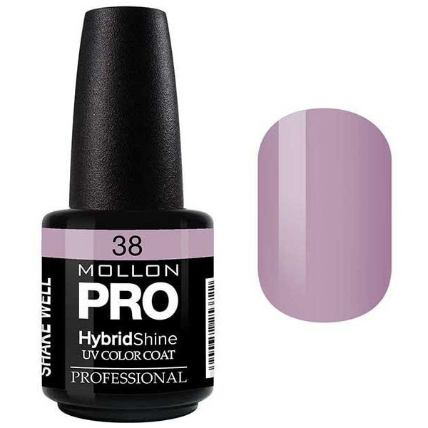 Semi-Permanent Glanz Lack Hybrid Mollon Pro 15ml Aster - 38 Semi-Permanent Glanz Lack Hybrid Mollon Pro 15ml Aster - 38
