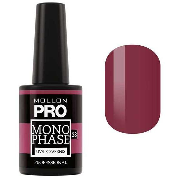 Semi-Permanent Lack Einphasenabformung Mollon Pro 10ml Claudia - 28 Semi-Permanent Lack Einphasenabformung Mollon Pro 10ml Claudia - 28