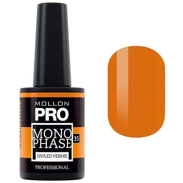 Vernis Semi-Permanent Monophase Mollon Pro 10ml Juliette - 35 Vernis Semi-Permanent Monophase Mollon Pro 10ml Juliette - 35