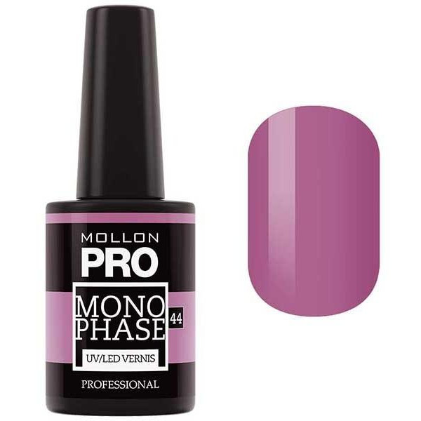 Vernis Semi-Permanent Monophase Mollon Pro 10ml Elin - 44 Vernis Semi-Permanent Monophase Mollon Pro 10ml Elin - 44