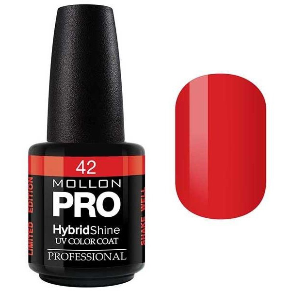 Vernis Semi-Permanent Hybrid Shine Mollon Pro 15ml Gloriosa - 42 Vernis Semi-Permanent Hybrid Shine Mollon Pro 15ml Gloriosa - 42
