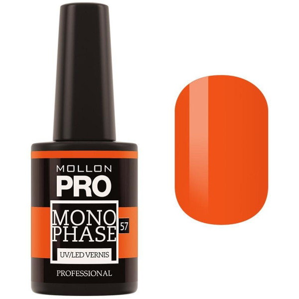 Semi-Permanent Lack Einphasenabformung Mollon Pro 10ml Colette - 57 Semi-Permanent Lack Einphasenabformung Mollon Pro 10ml Colette - 57