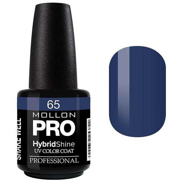 Semi-Permanent Glanz Lack Hybrid Mollon Pro 15ml Blau Grün - 65 Semi-Permanent Glanz Lack Hybrid Mollon Pro 15ml Blau Grün - 65