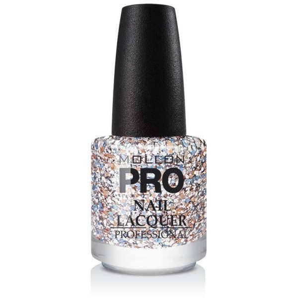 Glitter Top Coat Effetto Mollon Pro pastello Dots - 205 Glitter Top Coat Effetto Mollon Pro pastello Dots - 205