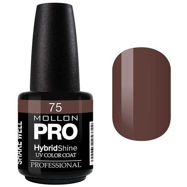 Semi-Permanent Hybrid Varnish Shine Mollon Pro 15ml Dorothée - 75 Semi-Permanent Hybrid Varnish Shine Mollon Pro 15ml Dorothée - 75