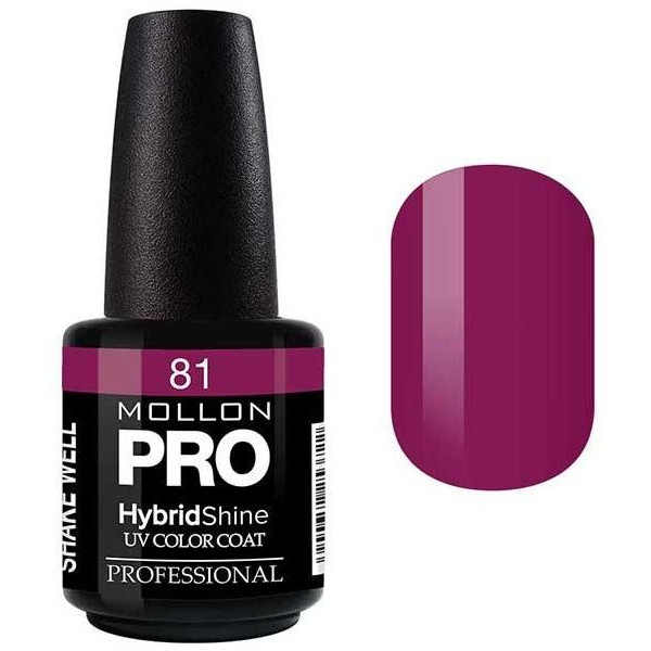 Vernis Semi-Permanent Hybrid Shine Mollon Pro Judith - 81 Vernis Semi-Permanent Hybrid Shine Mollon Pro Judith - 81