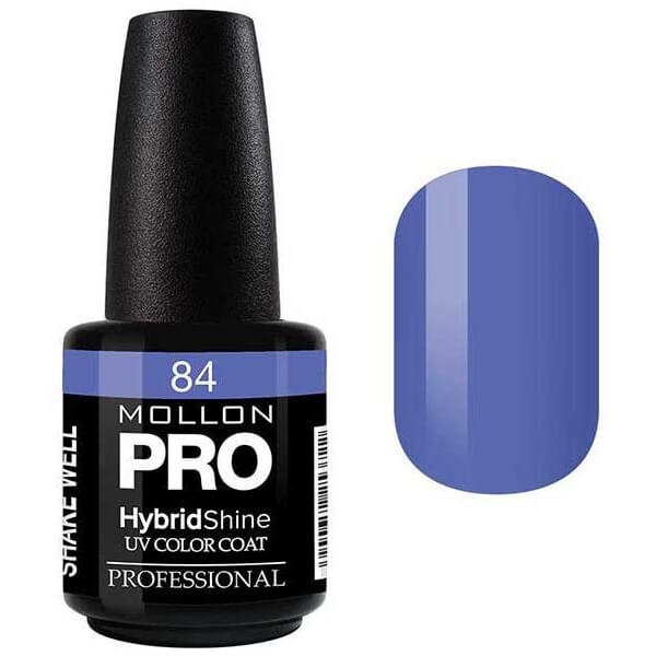 Verniz Semi-Permanente Hybrid Shine Mollon Pro 15ml Mylène - 84 Verniz Semi-Permanente Hybrid Shine Mollon Pro 15ml Mylène - 84