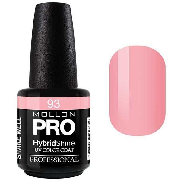 Lack Semi-Permanent Glanz Mollon Pro Hybrid 15ml Berthe - 93 Lack Semi-Permanent Glanz Mollon Pro Hybrid 15ml Berthe - 93