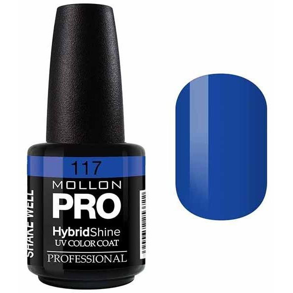 Vernis Semi-Permanent Hybrid Shine Mollon Pro 15ml Yuuana - 117 Vernis Semi-Permanent Hybrid Shine Mollon Pro 15ml Yuuana - 117