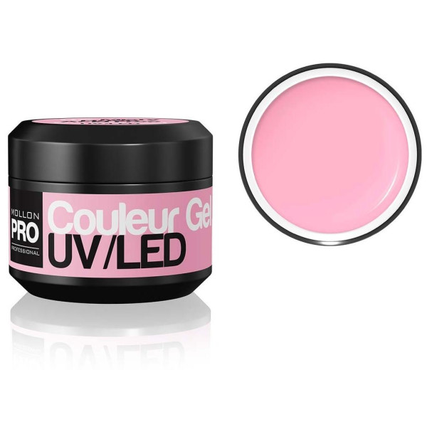 gel di colore UV Mollon Pro Misty Rose - 02 gel di colore UV Mollon Pro Misty Rose - 02