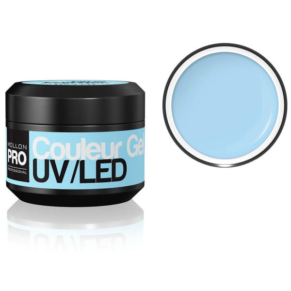Farbe UV-Gel Mollon Pro Powder Blue - 05 Farbe UV-Gel Mollon Pro Powder Blue - 05