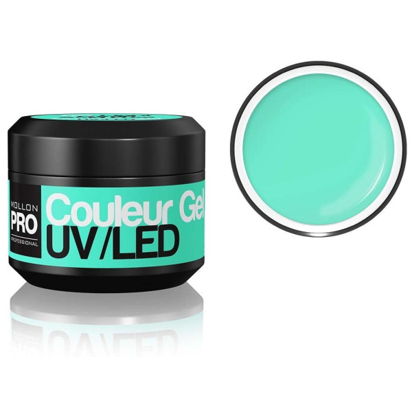 Farbe UV-Gel Mollon Pro Light Cyan - 06