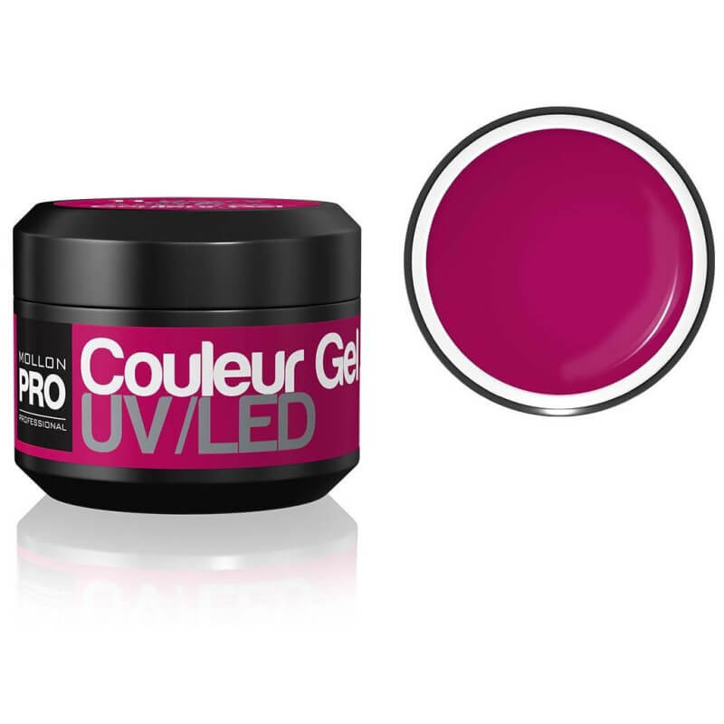 Gel UV de cor Mollon Pro Berry Pink - 11