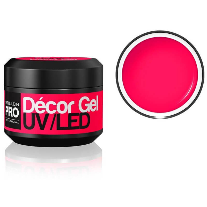 Gel de Décoration Mollon Pro Hot Pink - 03 Gel de Décoration Mollon Pro Hot Pink - 03