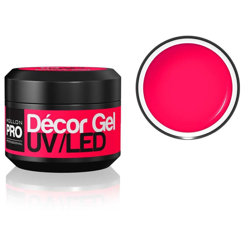 Decor Gel Mollon Pro Hot Pink - 03