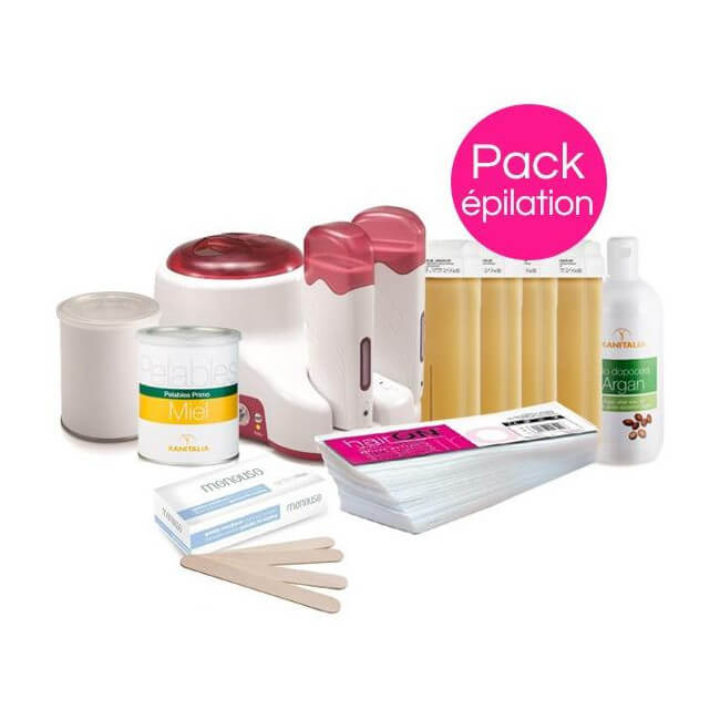 Pack Epilation Peaux Normales Xanitalia Pot et Roll'On