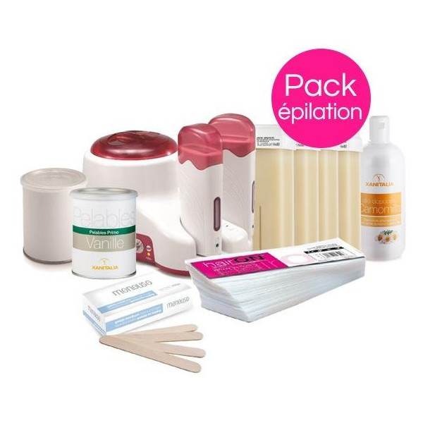 Delicate Skin Waxing Pack Pot e Roll'On Xanitalia Delicate Skin Waxing Pack Pot e Roll'On Xanitalia