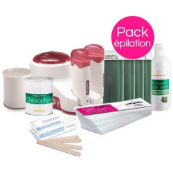 Pack Epilação Peles Sensíveis Xanitalia Pote e Roll-On