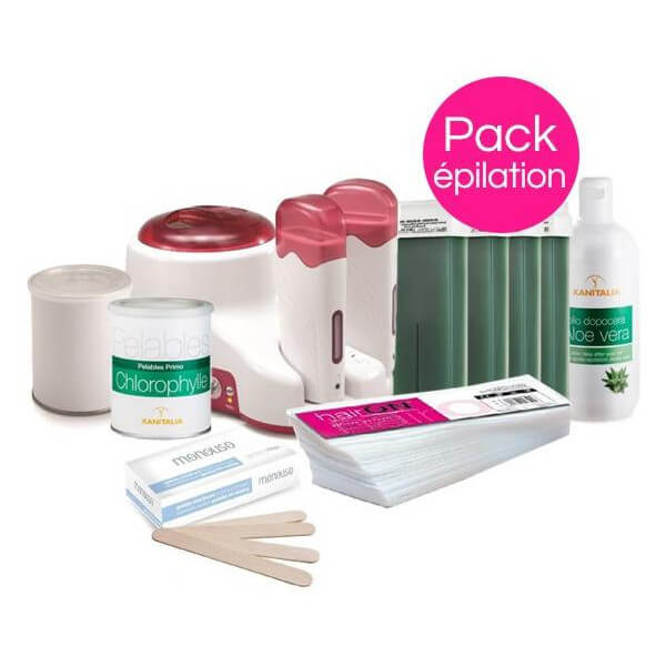Pack Epilação Peles Sensíveis Xanitalia Pote e Roll-On Pack Epilação Peles Sensíveis Xanitalia Pote e Roll-On