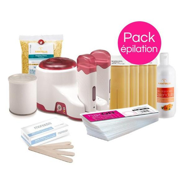 Pack Epilation Peaux Normales Xanitalia Pastilles und Roll-On