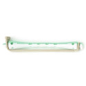 10 bigoudis permanente vert/blanc courts 6mm Sibel