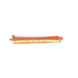 Permanente krulspelden Geel/Rood Lang