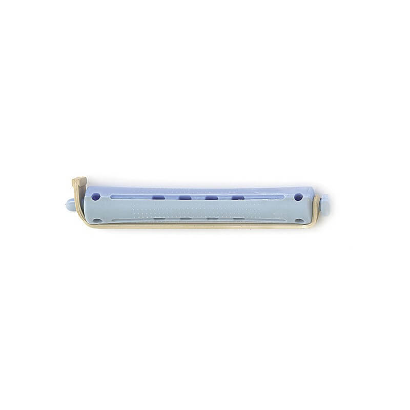 Permanentwikkels, grijs/blauw, lang, 12 mm