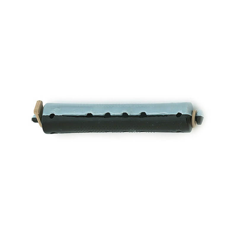 Permanent krulspelden grijs/zwart lang 16 mm