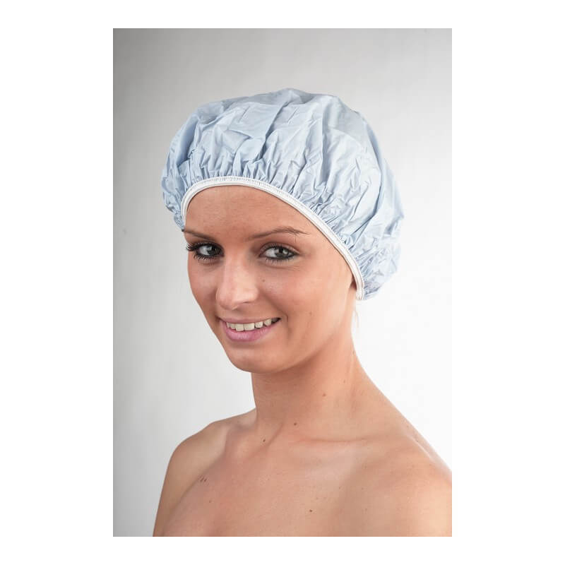 Blue Shower Cap