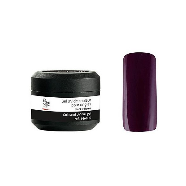 Tecniche di gel color UV cassis Peggy Sage Tecniche di gel color UV cassis Peggy Sage